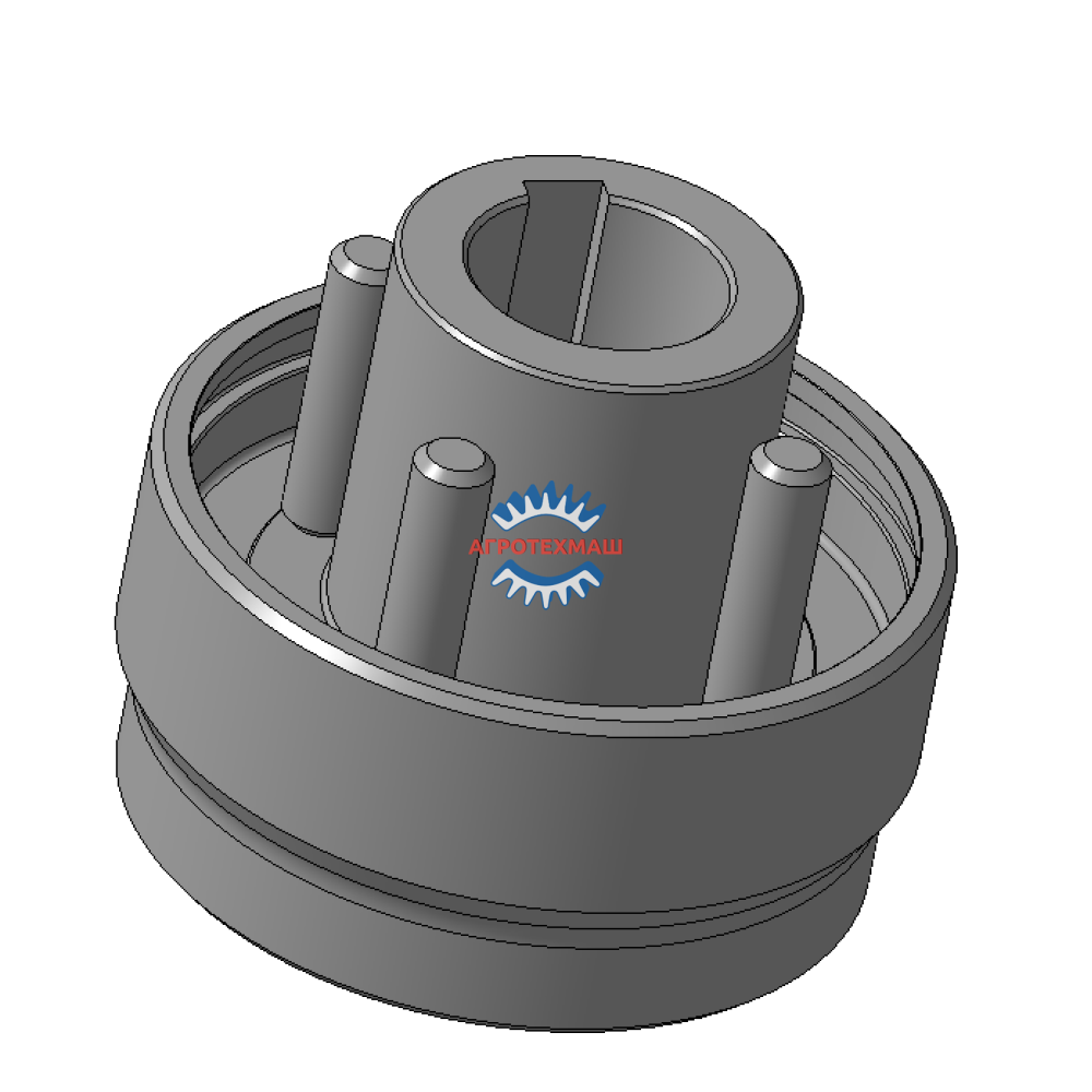 101073AS Муфта з лівою навивкою 