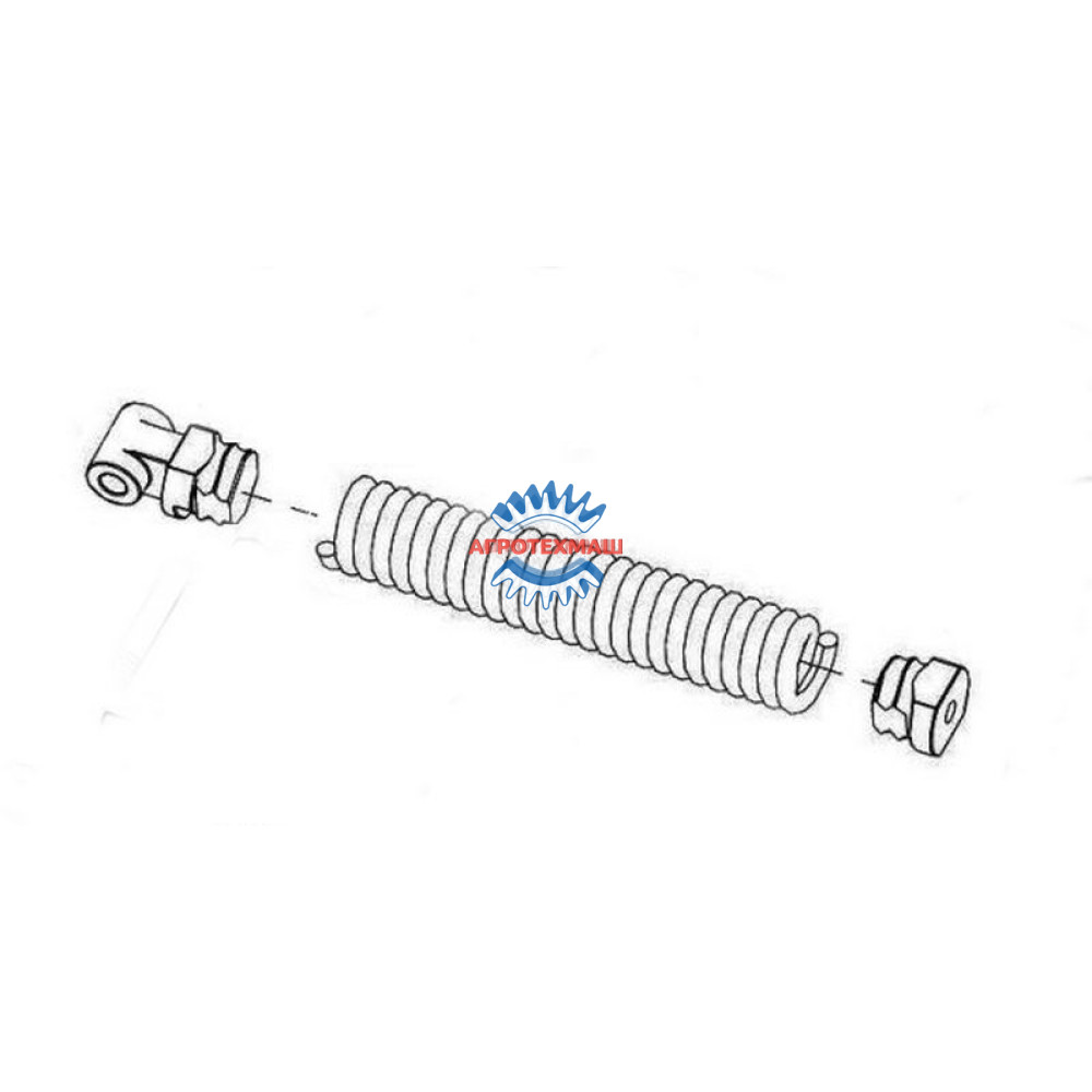 11540 Пружина стійки в зборі