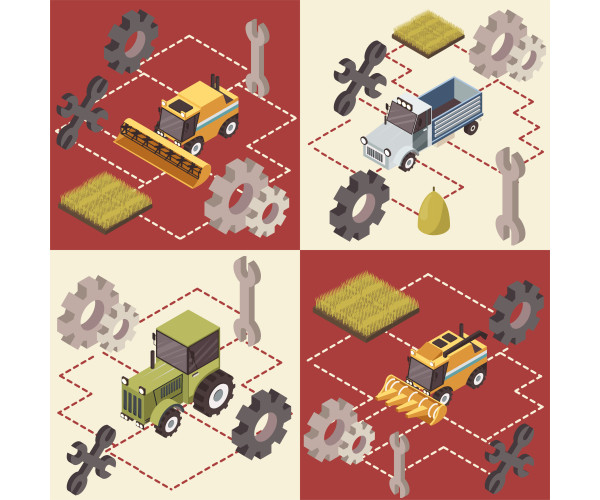 Какие звёздочки нужны для сеялок, жаток и другой техники